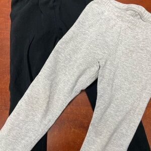 Cat & Jack Black and Gray Kids Leggings